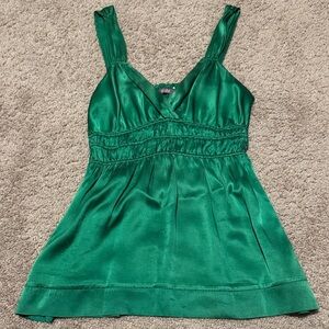 Hale Bob Vibrant Green Camisole Top